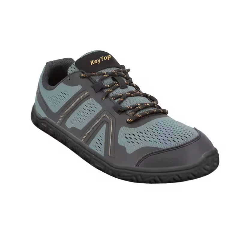 Trail Summit barefoot shoe with maximum lug rubber outsole for extreme terrain, 6mm zero-drop