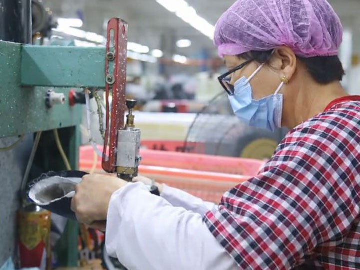 Keytop factory floor