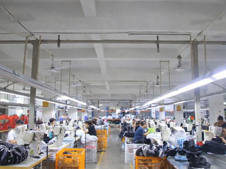 Keytop production line