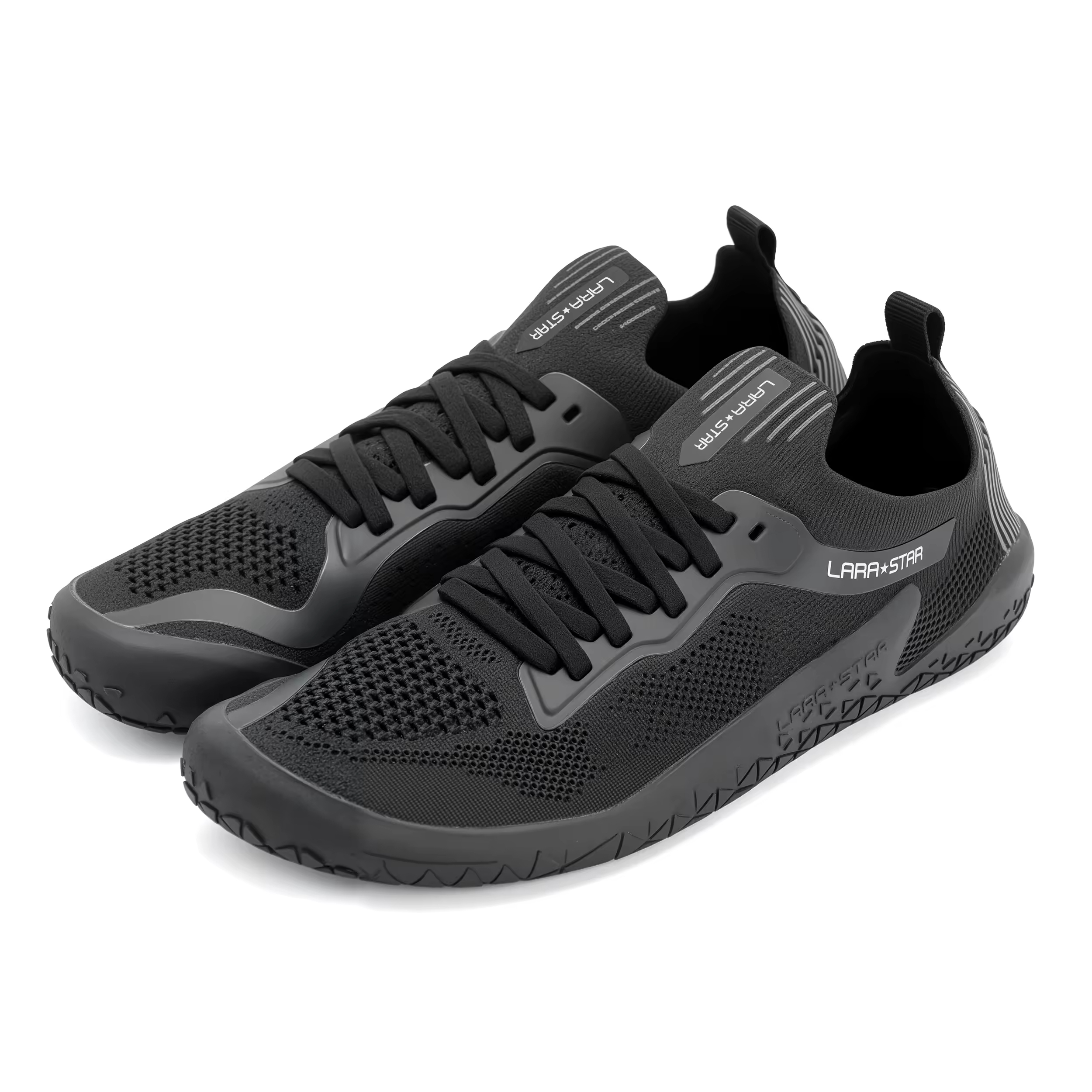 CrossFit barefoot trainer with high-flex outsole for lateral movement and rope climbs