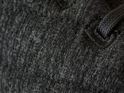 Merino wool upper material for barefoot shoes