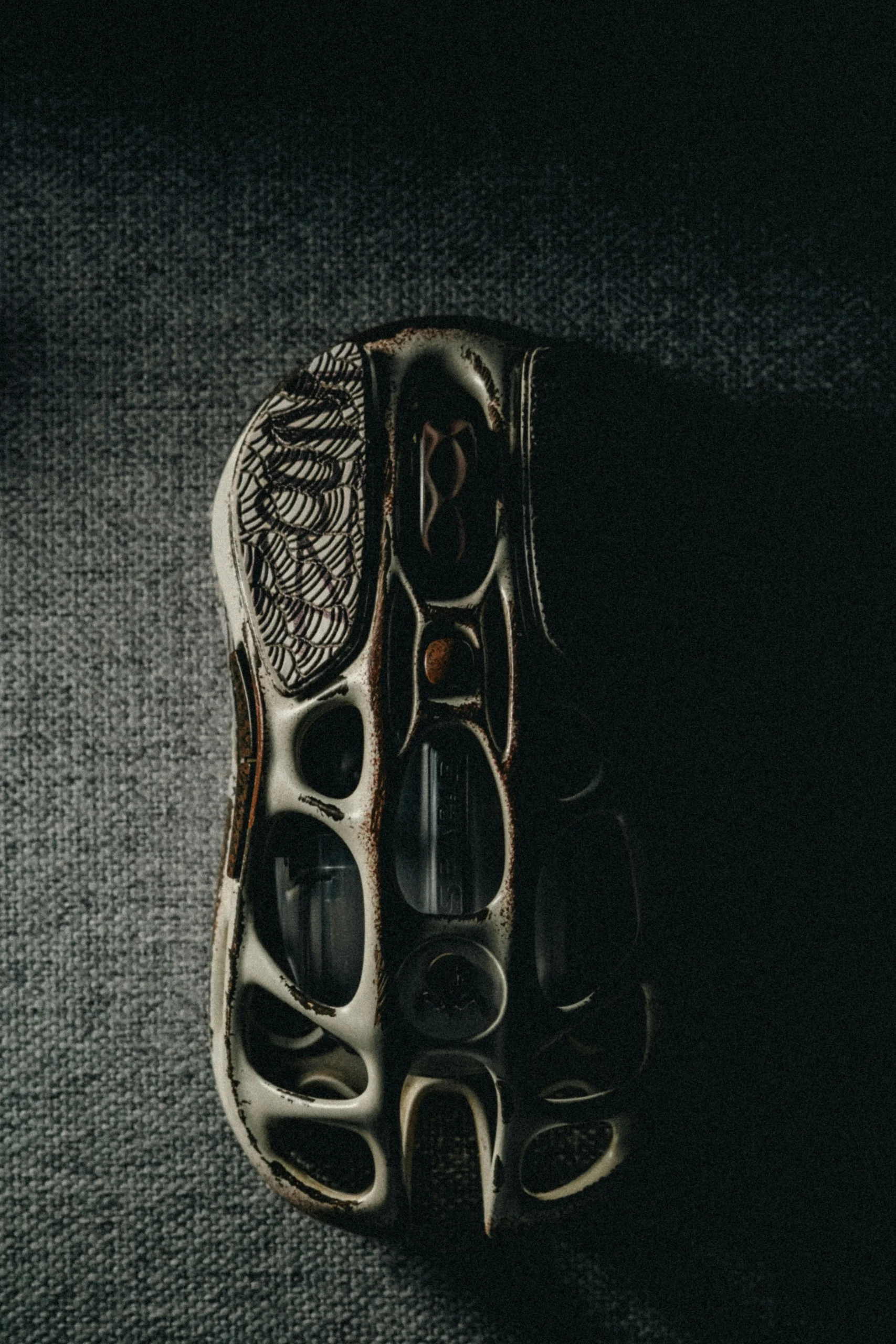 barefoot shoe outsole cross-section