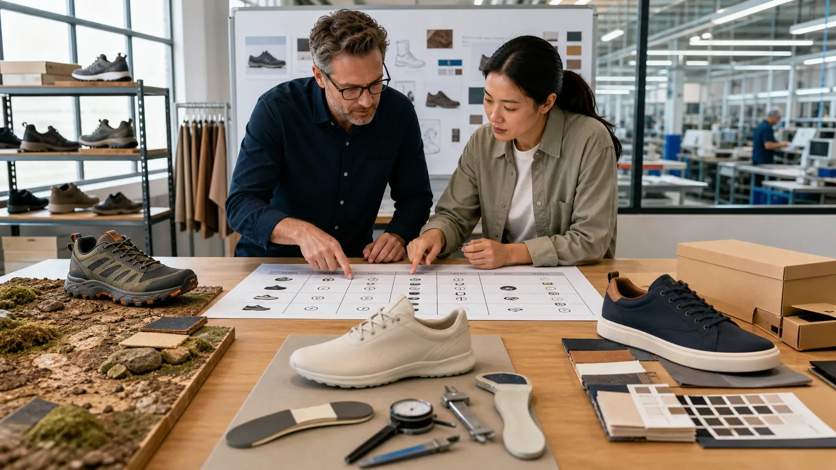 Keytop barefoot shoe manufacturing details for B2B sourcing